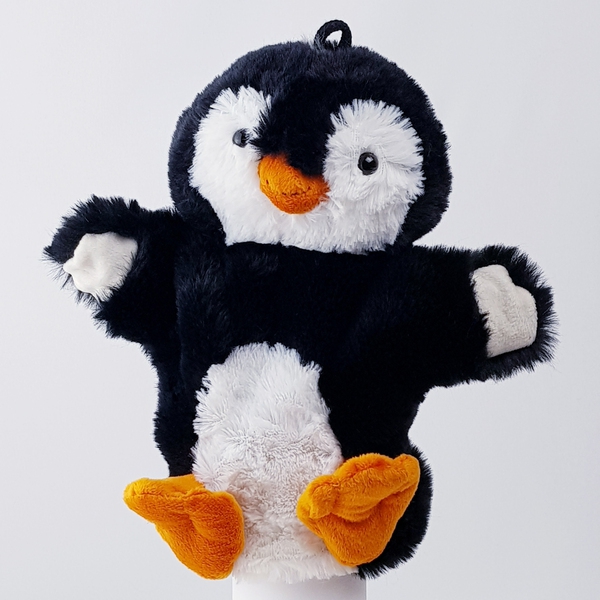 Handpuppe Pinguin