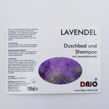 DAJO Wellness LAVENDEL Duschbad 200ml